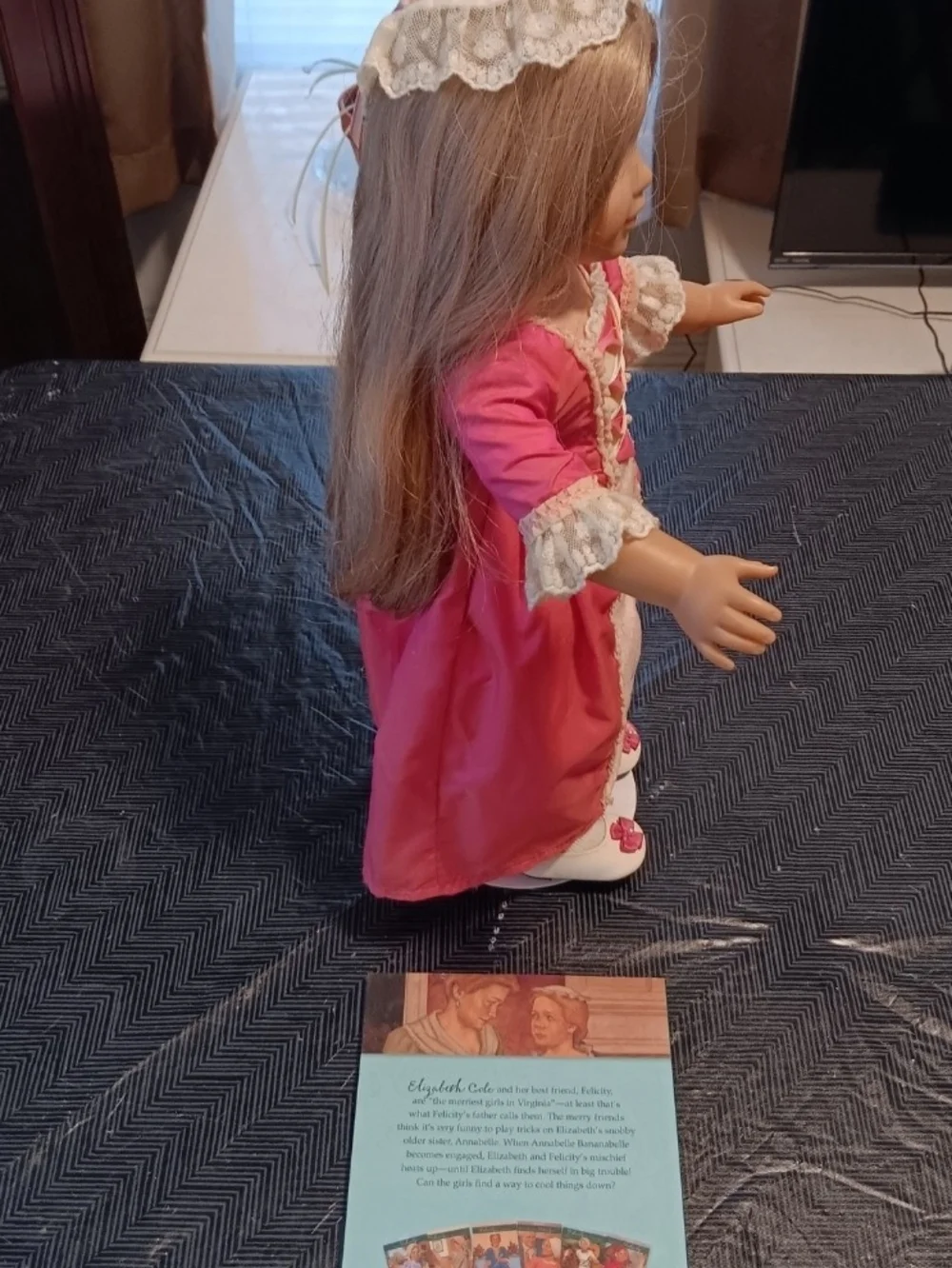 Vintage American Girl Pleasant Company Felicity, Elizabeth & Baby Doll Lot